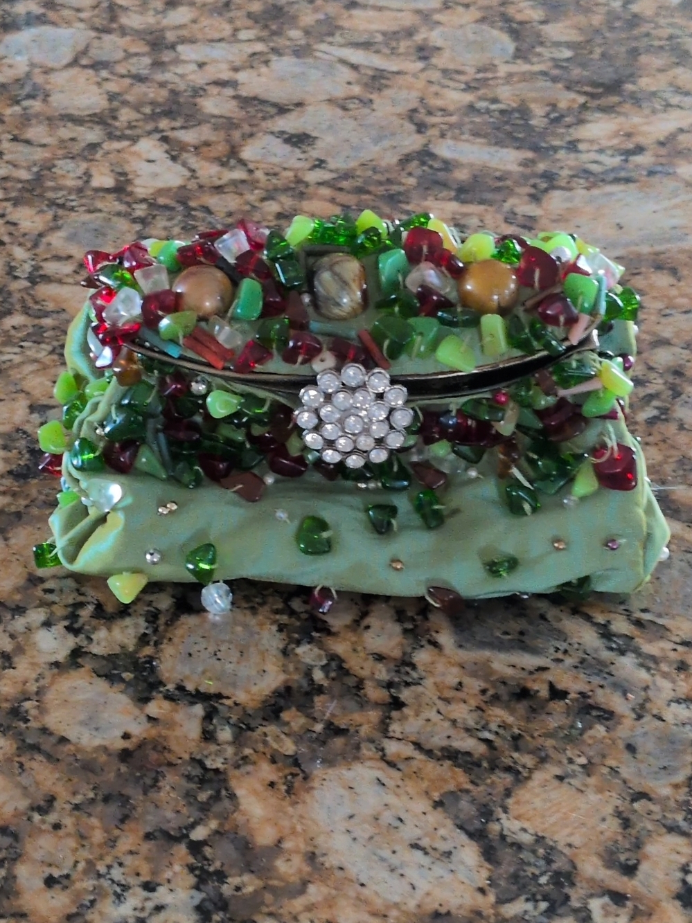 Mint Green Evening Bag
